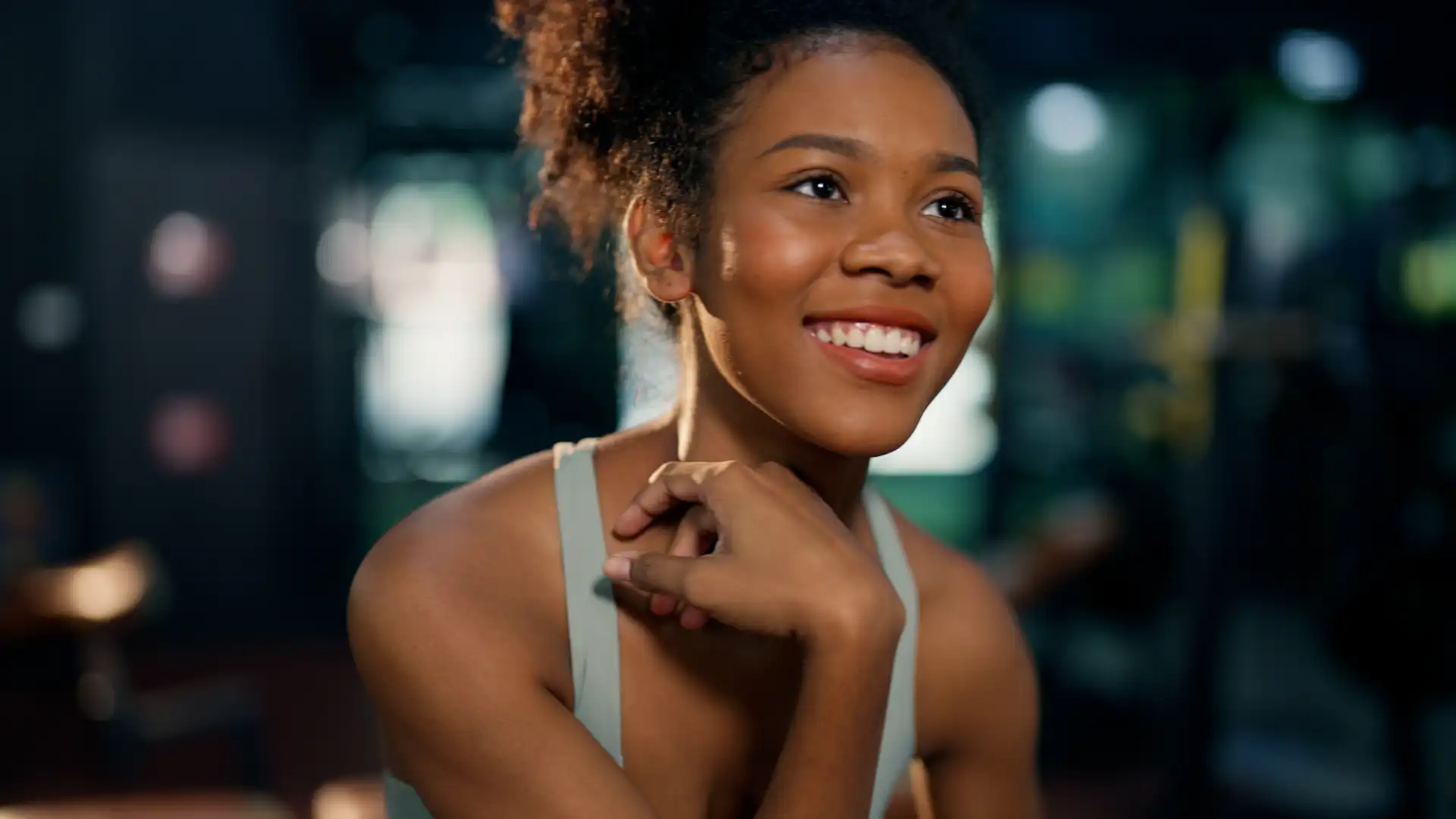 The quiet joy after a workout