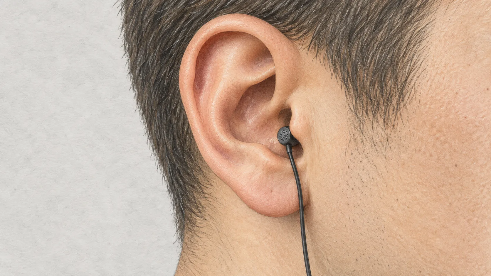 In-ear recording microphones illustration
